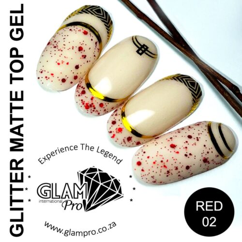Glitter Matte Top 02